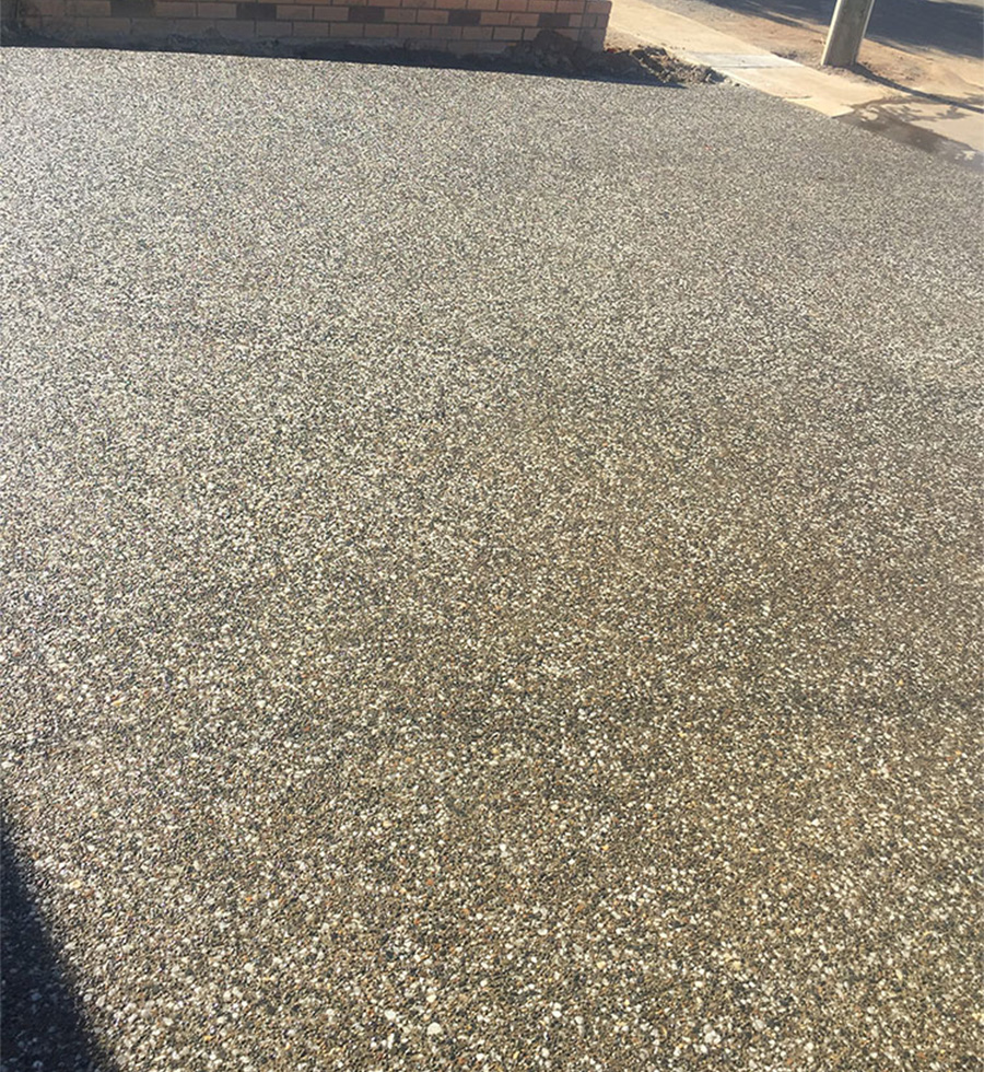 Exposed Aggregate - N&F Concrete Adelaide