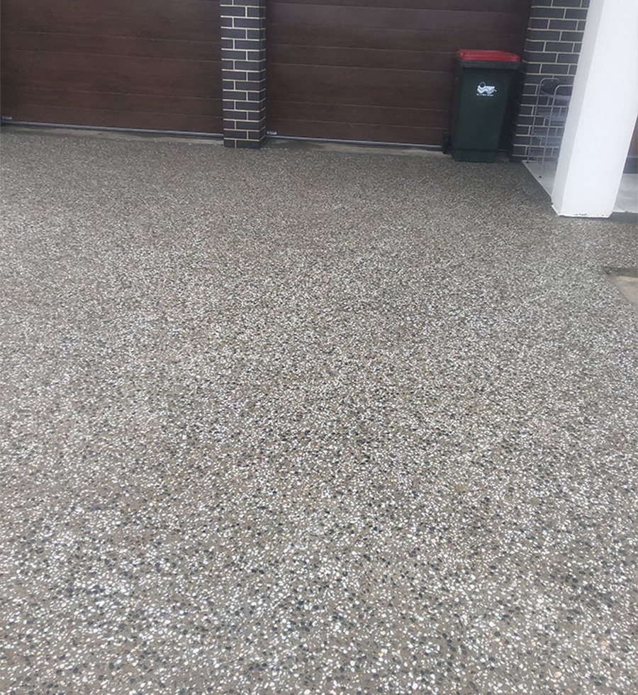 Exposed Aggregate - N&F Concrete Adelaide